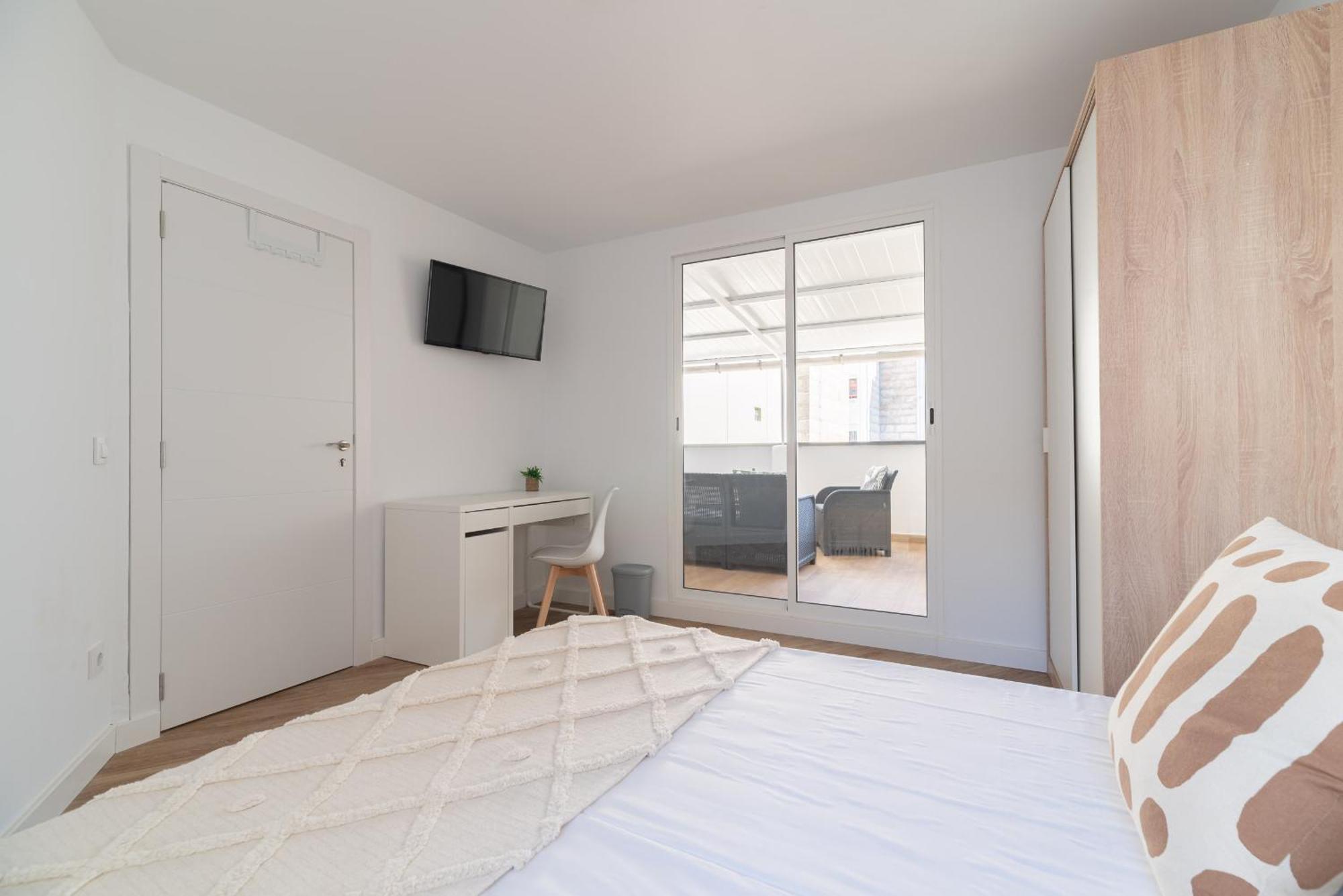 Apartamento Gran Atico Con Terraza Vigo Exterior foto